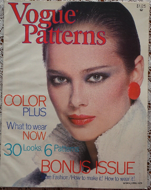  Vogue Patterns Magazine March 1979 Women's Fashions Bonus Issue